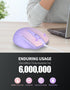 TECKNET USB Wired Mouse, 6-Button Corded Mouse with 4 Adjustable DPI, Ergonomic Design, 5FT Cord for Laptop, PC
