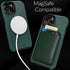Crave Dual Guard iPhone 15 Case - Forest Green, MagSafe Compatible, Shockproof Dual Layer Protection for Apple iPhone