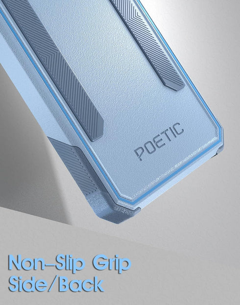 Poetic Neon Series Case for Samsung Galaxy S22 Plus 5G, Sky Blue, Dual Layer Heavy Duty Slim Shockproof Cover