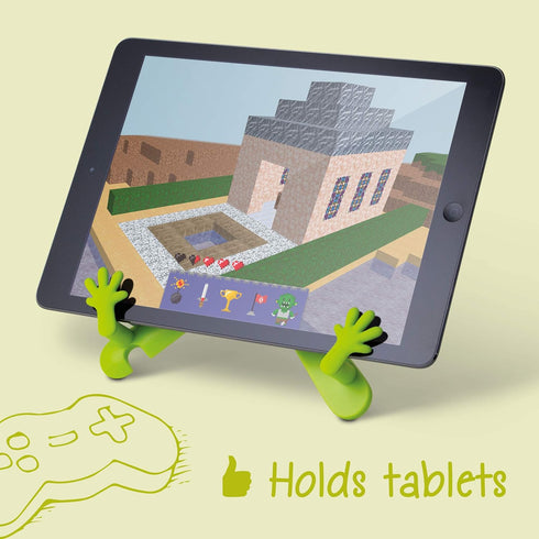 IF The Hands Stand, Hands-Free Reading Tablet & Book Holder, Lime Green