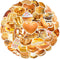 Hozeuiy Cute Bread Stickers, 50pcs Delious Food Decals Waterproof Decorative Decals for Scrapbook