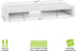 Way Basics TV PC Desktop Modern Computer Monitor Stand Screen Riser (Tool-Free Assembly and Uniquely Crafted from
