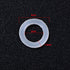 Sumind 200 Pieces O Ring Keyboard, O Rings Keycaps, Clear Rubber Keycap Dampeners with Plastic Storage Box for Mx