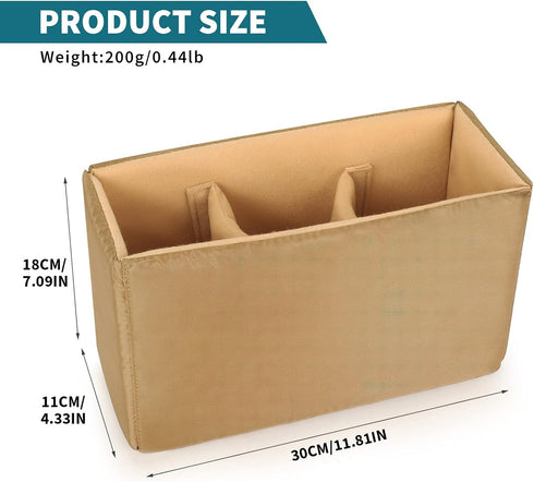 G-raphy DSLR Camera Insert Bag Dividers for Nikon, Sony, Canon, Panasonic Cameras and Lenses