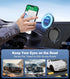 PUUQII 5 360 Suction Cup Phone Mount, Vacuum Magnetic Phone Holder Stand for Car, Nano Gel Pads for Smooth/Rough