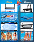 Extra Large Waterproof Phone Pouch, IPX8 Underwater Protector for Beach Vacation, Clear Dry Bag with Lanyard