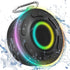 Portable Bluetooth Speaker with HiFi Stereo Sound, IP7 Waterproof with Suction Cup for Outdoor and Shower Use