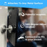 Dual Magnetic Phone Mount & Holder. Attaches magnetically to Metal Surface. Shoot Hands-Free Videos While Working Out. Strong Joints and Magnets. Compact Size.