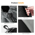 4 Pack Set, K&F CONCEPT Camera Lens Pouch Drawstring Lens Protective Bag, Camera Lens Case for DSLR SLR Lens