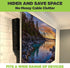 HIDEit Mounts Uni-M Wall Mount - Adjustable Medium Device Mount - Steel - American Company