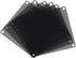 MECCANIXITY 6PCS PC Dust Filter, 90x90mm PVC Computer Case Cooler Dustproof Mesh Cover for Speakers, Black