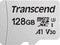 128GB MicroSDXC Class 10 UHS-1 U3 A1 V30 Memory Card - Transcend TS128GUSD300S