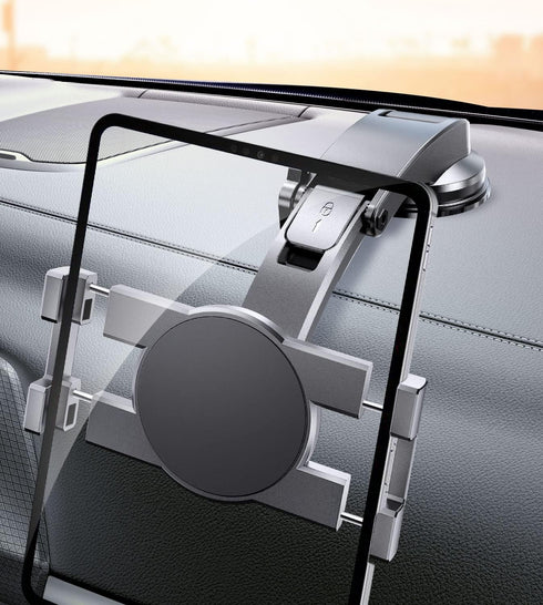 eSamcore Dashboard Tablet Holder for Car Suction Cup Mount with Large Clamp for 6"-11" Tablets