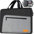 Laptop Sleeve, Slim Durable Notebook Protection Case for 14 15 15.4 Inch MacBook Pro HP Dell Acer Asus, Black/Grey