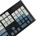 YMDK PBT Gradient Keycaps Cherry Profile Dye Sub Mac Keyset for ANSI ISO 104 TKL GK61 96 75 GMMK NCR80 Mx 1.7mm