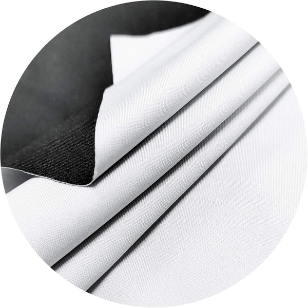 Yandood Projector Screen DIY Elastic Polyester Material 59x105 inch for Max 130 inch