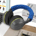 Geekria Knit Fabric Headband Cover for Sony WH-1000XM6/XM5/XM4 Headphones, Ocean Blue