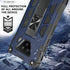 Ailiber Compatible with Kyocera DuraForce Ultra 5G Case with Screen Protector and Kickstand Holder (Blue)
