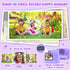 Yosfeng 3 4 5 6 7 8 9 10 2.4 Inch 3-12 32 Instant Print Camera for Kids - Christmas Birthday Girls Gifts for Age Year