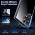 Red2Fire Samsung Galaxy S24 Ultra Case - Full Body Protection, 2 Screen & Lens Protectors, Crystal Clear, Anti-Scratch,