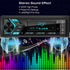 DOVOX MP3 2.1A Bluetooth Car Stereo Marine Radio: Single Din LCD Display Audio System - Indash Multimedia Player