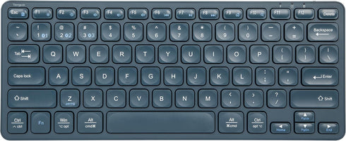Targus Compact Multi-Device Bluetooth Keyboard for PC/Mac, Wireless Keyboard for Laptop/Phone, Portable Small Travel
