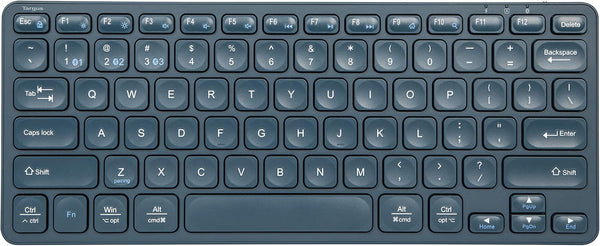 Targus Compact Multi-Device Bluetooth Keyboard for PC/Mac, Wireless Keyboard for Laptop/Phone, Portable Small Travel