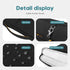 Omnpak MacBook Air Case Sleeve for 13.6 Inch, Compatible with M3/M2/M1, Recycled PET with Handle and Accessory Pocket