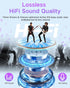 Wireless Earbuds with 5.3 Headphones, 40Hrs Playtime, Waterproof Stereo in-Ear Earphones with Microphone for Sports