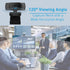 Macally 1080P 120 30FPS Webcam with Microphone - Stay Connected Virtually - Wide Angle HD USB Computer Camera