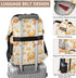 Backpack Backpack Daypack ALAZA School for Teen Girls Boys Ocean Coastal Crab Shellfish Kids Purse College Laptop