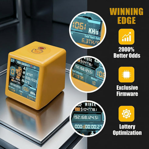 Hizusoa V2 ESP32 1060 Nerdminer NM Smart TV BTC Solo Lottery Miner Lower Power Consumption Hashrate Reach KH/s Silent