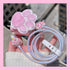 Cable Protector for iPhone Charger, Cute Cat Paw Design, Kawaii Cat Claw Soft Charging Cord Protector for Women Girls
