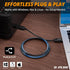 2.0 6FT G-PLUG USB Printer Cable High-Speed USB A to B Cord, Compatible with Printers, Scanners, Fax Machines and More