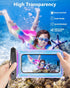 Floating Waterproof Phone Pouch, IPX68 Case with Lanyard for iPhone 15 14 13 12 Pro Max Samsung S24 S23 S22, Dazzling