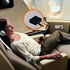 Gold Plated Airplane Flight Headphone Adapters (Pack of 2) by Mobi Lock, Use Earphones with In-Flight Media