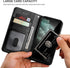 Bocasal Wallet Case for iPhone 11 Pro, Magnetic Detachable Kickstand, Shockproof, Card Holder, Removable Flip Cover,