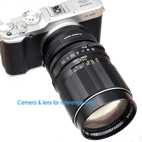 Fotasy Adjustable M42 Lens to Fuji X Adapter, 42mm Screw Mount Lens Compatible with Fujifilm X-Mount Models