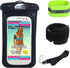 Waterproof Phone Holder Armband Case for Swimming, Running, Walking, Fits All Standard Size Phones up to 15cm