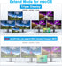Aibilangose 10 1 HDMI/VGA/PD/USB/SD/TF/3.5mm Docking Station Dual Monitor, USB C to Dual HDMI Adapter, Computer Docking