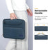 MoKo 9-11 Inch Tablet Sleeve Bag, Waterproof Polyester Bag with Double Pockets, Fits iPad Air 5/4, Indigo