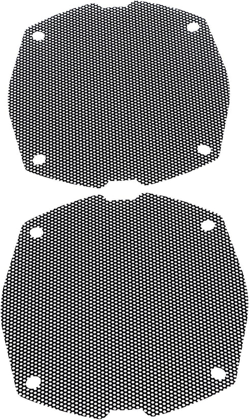 Replacement Front Mesh Speaker Grill Cover for Harley Touring Electra Glide FLHT, Street Glide FLHX 1996-2013
