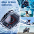 Waterproof Housing Case for Insta 360 Ace Pro, Dive Case with Harden Glass & Aluminum Alloy Frame, 60m