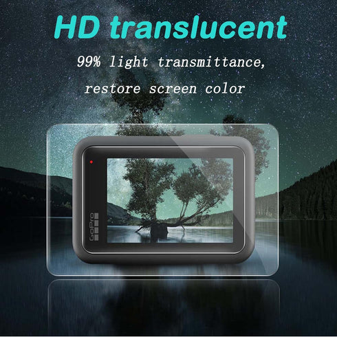 Hero 12 11 10 9 Silicone Sleeve Protective Case +?6 PCS?Tempered Glass Screen Protector, Accessories Kit for GoPro