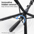 ikaufen 71" Spike,5-Speed Upgrade iPhone Tripod with Ground Adjustable Fill Light,Extendable Tripod for Phone Selfie