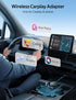 Wireless CarPlay Adapter, Convert Wired to Wireless Dongle, Plug & Play for Factory OEM Wired CarPlay, Fit for iPhone