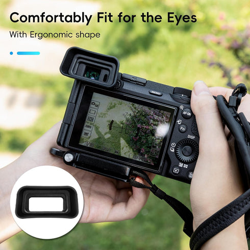 A6700 A6700 FDA-EP20 A6700 Eyecup Eyepiece, Soft Silicon Extended Camera Eye Cup Viewfinder Special Designed for Sony