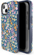 Casely iPhone 14 Plus Case | Navy Floral Full Bloom | Compatible with MagSafe