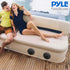 Pyle 4 Inch Dual Marine Speakers - Waterproof Outdoor Audio Stereo Sound System with Polypropylene Cone, 1 Pair -