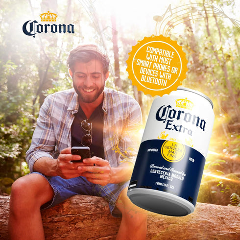 Corona Can Beer Bluetooth Speaker, Portable Wireless Can Shaped Bottle Speaker for Outdoor and Indoor